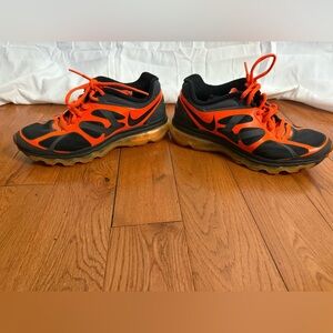 Nike Youth Anthracite Black/Orange Sneakers